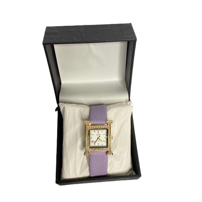 Square Watch ( lilac )